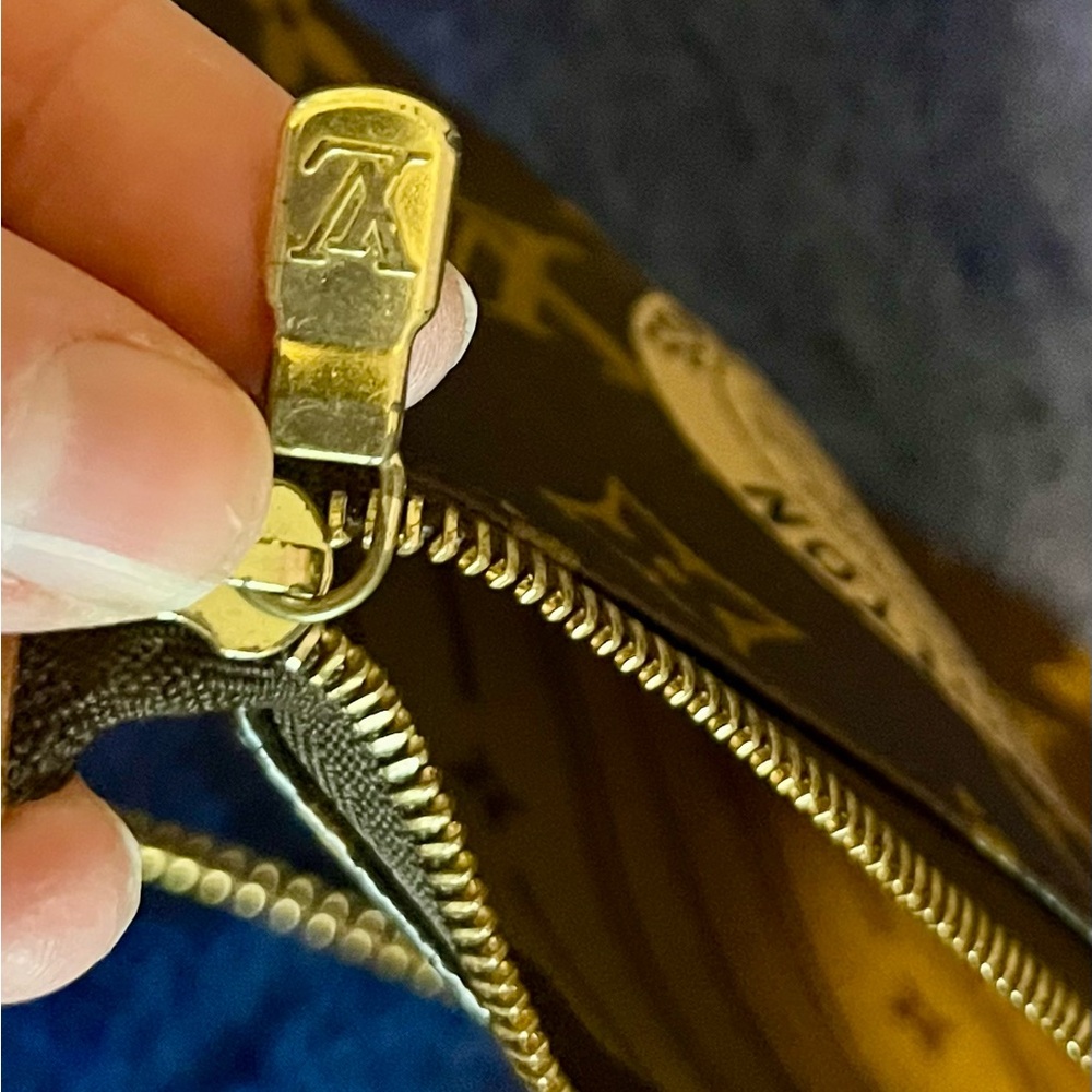 Louis Vuitton Monogram Trunks & Bags Mini Pochette with Gold Chain - Picture 7 of 12